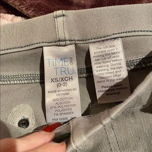Time & Tru Jean Jeggings